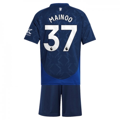 Ensemble Maillot Manchester United Mainoo 37 Exterieur 2024-25 Enfant Ensemble Maillot Manchester United Mainoo 37 Exterieur 2024-25 Enfant